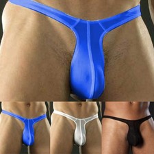 Hommes Dos-Nu Slip Taille Basse Slip G-String sous-Vêtement Sexy-Panties