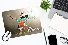 Tapis de souris Danse Hip hop personnalisé avec prénom ou texte