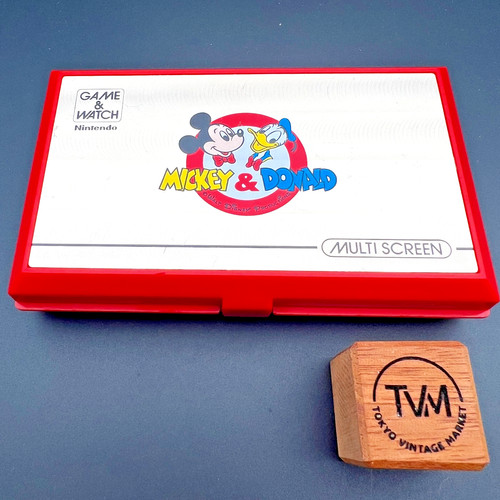 Nintendo game watch mickey - &, &