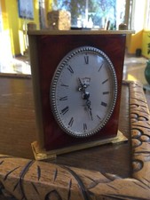 Horloge de table Jaeger Recital avec réveil à mouvement 8 jours