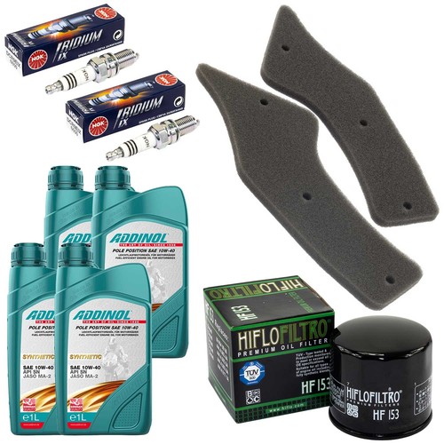 Kit huile entretien filtre - 4l,