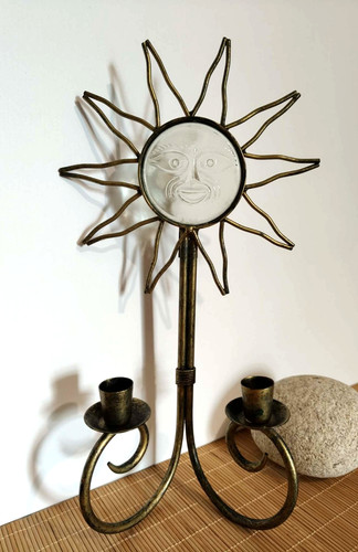Applique murale bougeoir