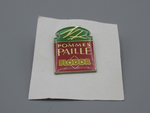 Pin flodor pomme - pin's, paille
