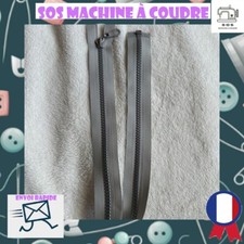 Fermeture Éclair 52 cm Séparable – Glissière Plastique – veste manteau