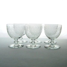 Baccarat. 6 verres à vin en cristal modèle Rohan 8,6 cm