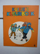 TINTIN  /  ALBUM A COLORIER  /