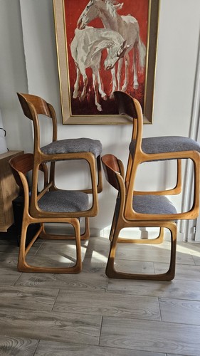 Chaises traineau baumann - traineau,