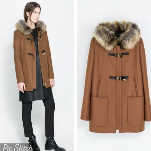 Women zara camel brown - zara,