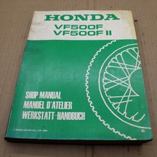 MANUEL REVUE TECHNIQUE D ATELIER HONDA VF 500 F F2 1984-> shop manual VF II