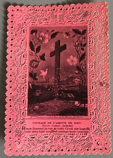 Image pieuse rose - rose, en