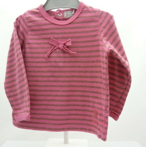 Taille haut rose rayé gris - haut,