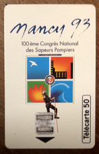 POMPIERS MERCEDES TELECARTE