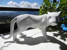  panthère en céramique faïence XX