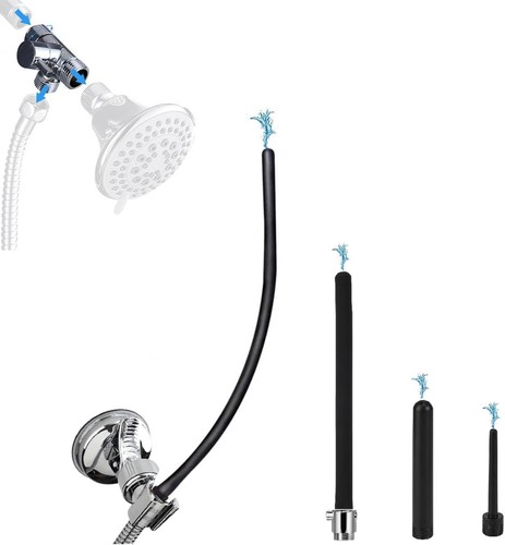 Shower enema system with - shower,