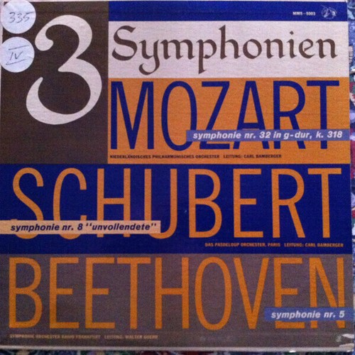 Beethoven schubert mozart - lp,