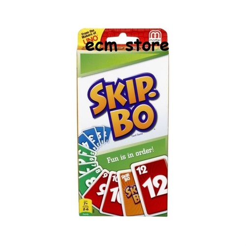 Mattel jeu cartes skip - de, skip.bo
