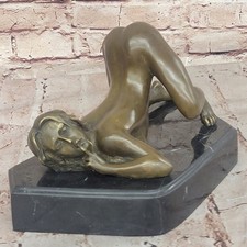 Sculpture Art Déco Femme Nue