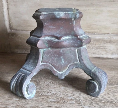 Ancien piètement bronze - piètement, en