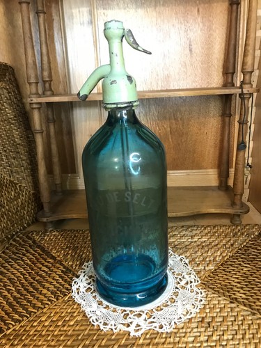 Siphon eau seltz bleu - seltz,