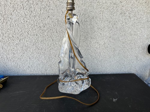 Pied lampe design verre - pied, de