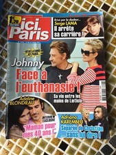 Magazine ICI PARIS JOHNNY HALLYDAY 2011 