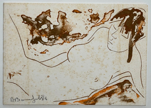 Femme nue alain bonnefoit - nue,