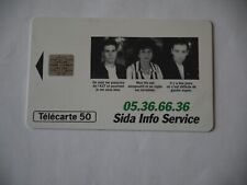 TÉLÉCARTE PUBLIQUE SIDA INFO