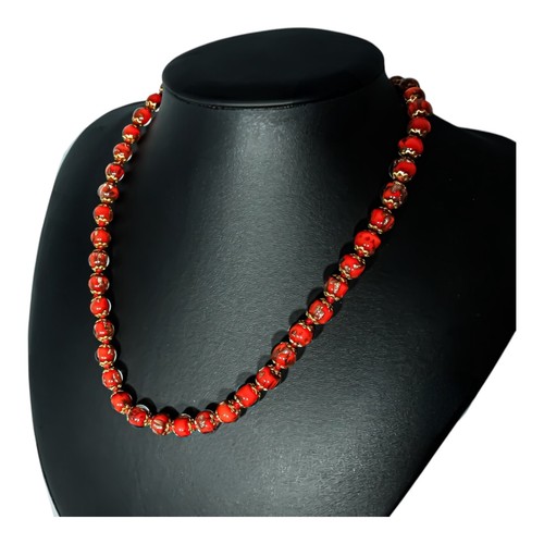Collier verre murano - en,