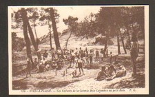 STELLA-PLAGE (62) ENFANTS & JEUX DE QUILLES , COLONIE de BOIS-COLOMBES