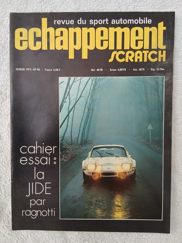 Echappement 1972 la - n°40,