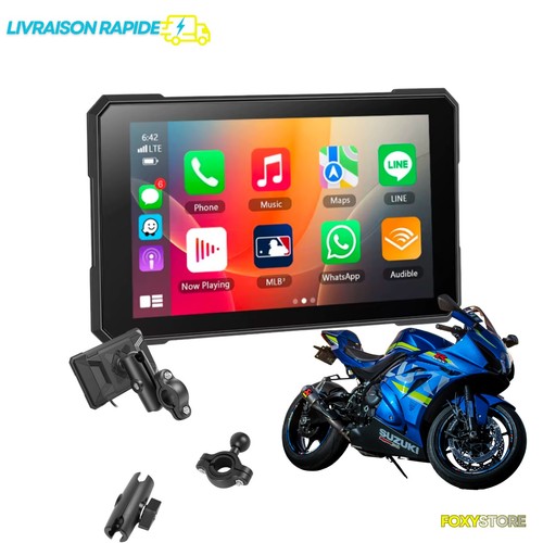 écran carplay moto hd - carplay, 5"