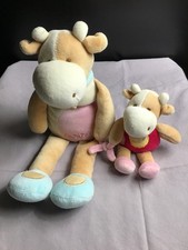Doudou  vache Cerise et son