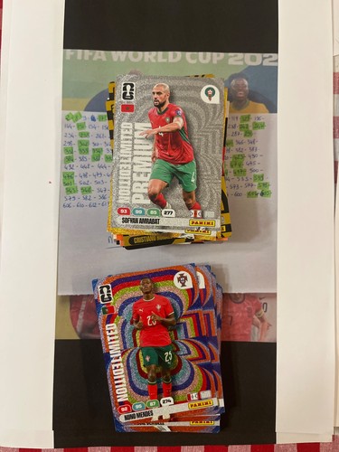 Lot carte panini adrenalyn - lot,