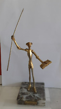 statuette en métal Don QUICHOTTE 1967