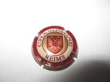 1 capsule de champagne Chanoine N°2 bordeaux grandes lettres