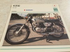 Fiche moto collection Atlas motorbike SUZUKI GT125 GT 125 1974