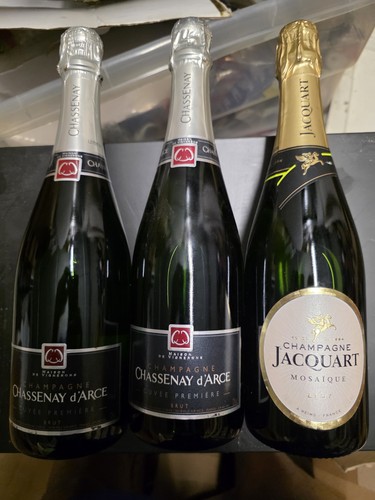Lot bouteilles champagnes - bouteilles,