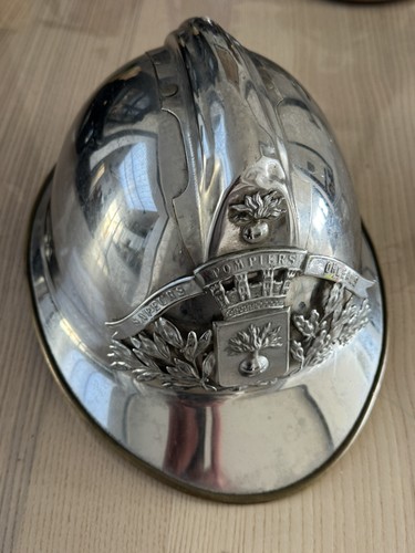 Ancien casque sapeurs - ancien, sapeurs-pompiers