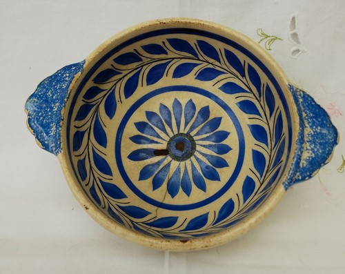 Ancien vieux bol oreilles - ancien,