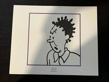 Lithographie libris tintin - ,