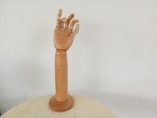 Main articulée ancien en bois Established Dents 1777