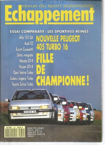 Echappement 289 peugeot 405 - echappement,