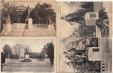 Lot 4 cartes postales