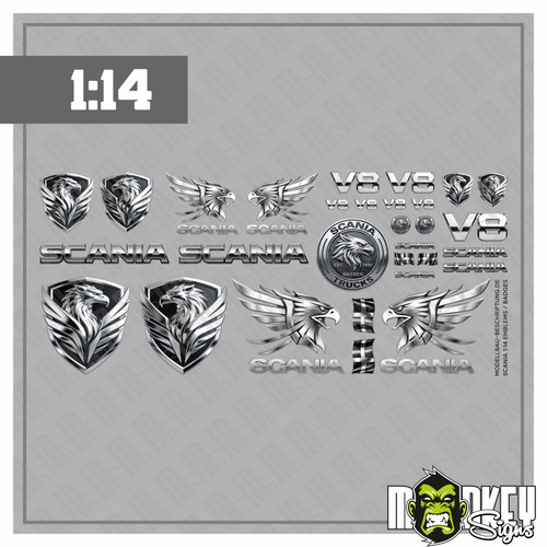 Scania griffin 1 16 - scania, 1:16