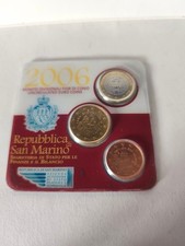 set 3 pieces san marin 2006