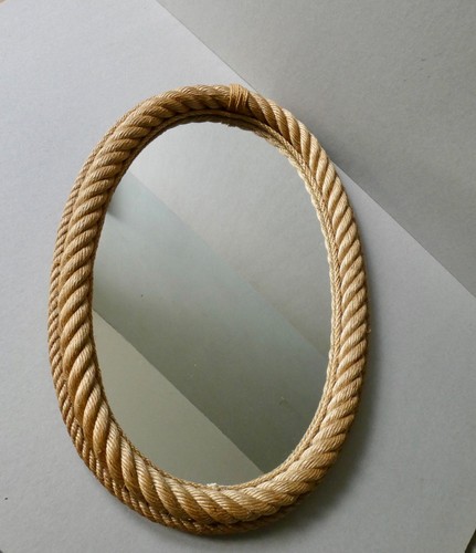 Miroir ovale corde audoux - corde,