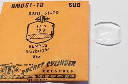 Verre montre benrus starbright - verre,