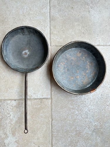 Lot anciennes casserole - lot,