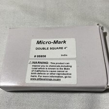 Micro-Mark Double Square 4