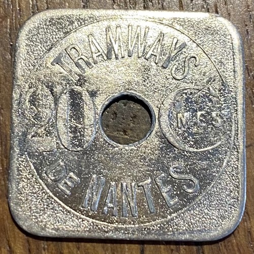 Jeton token tramway nantes - token,